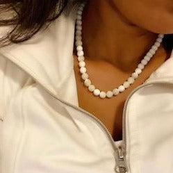 Tridacna and Mother of Pearl Necklace