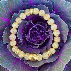 Divine Purpose Rutilated Quartz Men's Bracelet