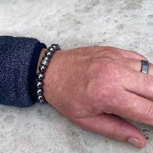 Grounding Hematite Men's Bracelet