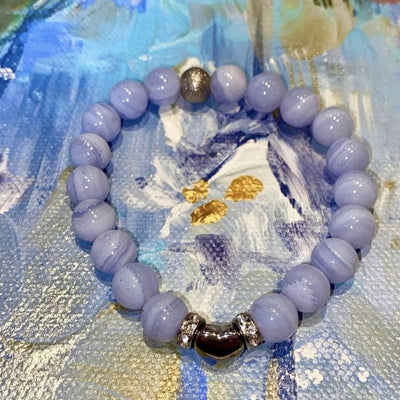 Blue Lace Agate Bracelet