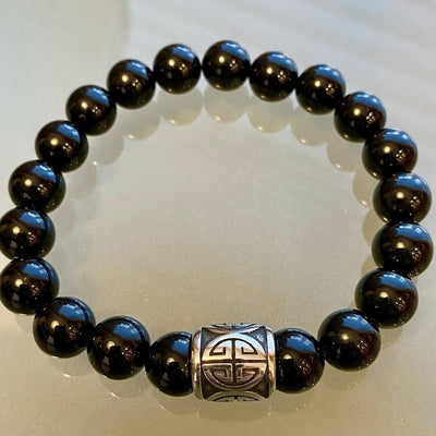 Black Onyx Telepathic Bracelet