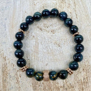 Blue Tiger’s Eye Men's Bracelet