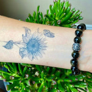 Gold Sheen Obsidian Bracelet
