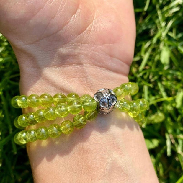 Peridot Stone of Compassion Bracelet