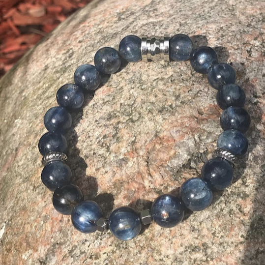 Kyanite Strong Aura Men's Bracelet