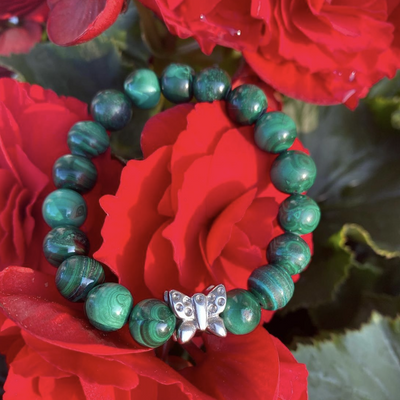 Malachite Stone of Protection Bracelet
