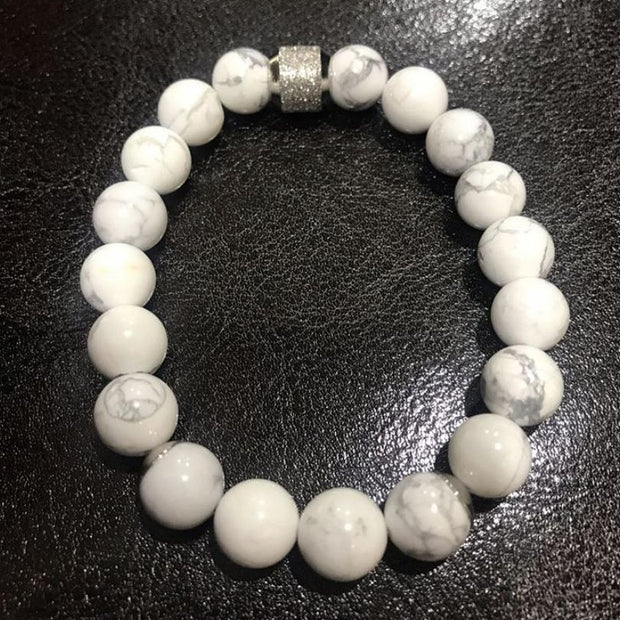 Attunement Howlite Men's Bracelet