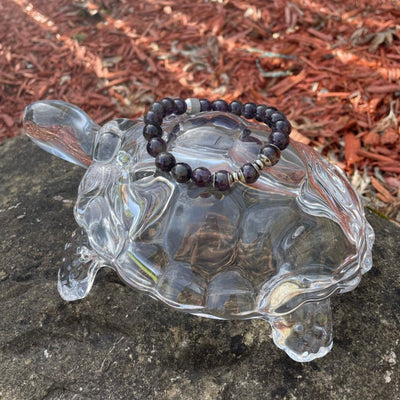 Amethyst Soothing Men's Bracelet