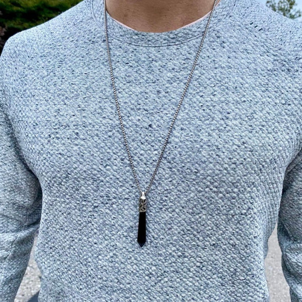 Black Onyx Grounding Necklace