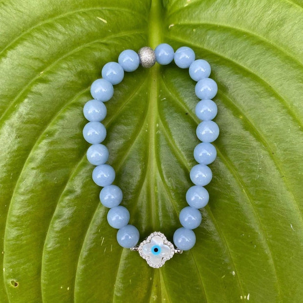 Stone of Awareness Angelite Bracelet