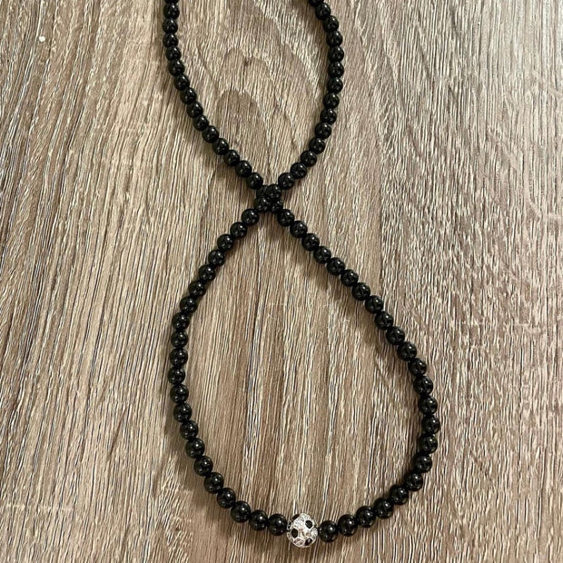 Black Onyx Men's Necklace
