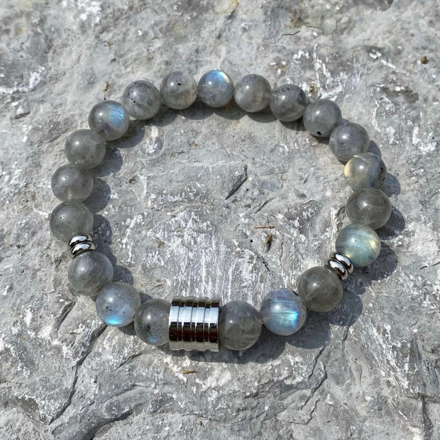 Labradorite Lightworker Men's Bracelet