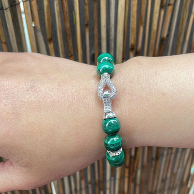 Malachite Strength Bracelet