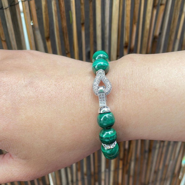 Malachite Strength Bracelet