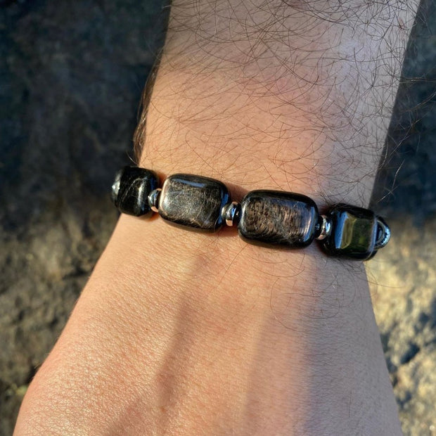 Hypersthene Strength Men's Bracelet