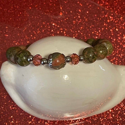 Unakite Stone of Vision Bracelet