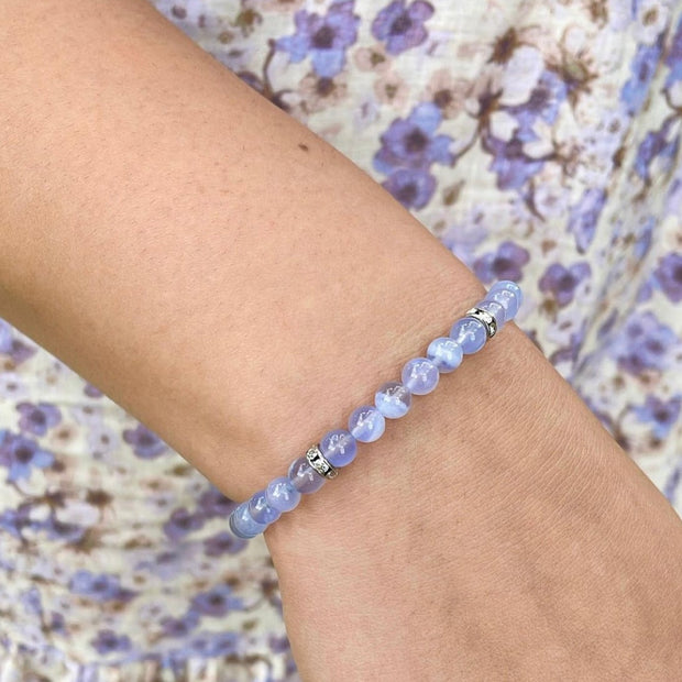 Chalcedony Nurturing Stone Bracelet