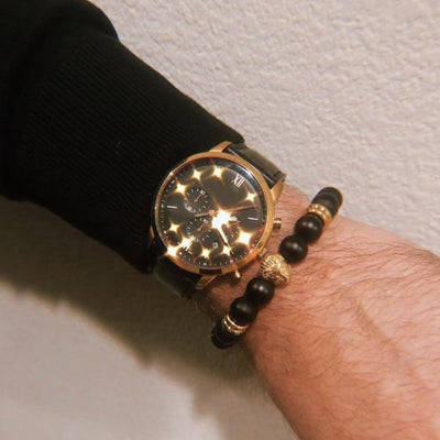 Master of Future Black Onyx Men's Bracelet