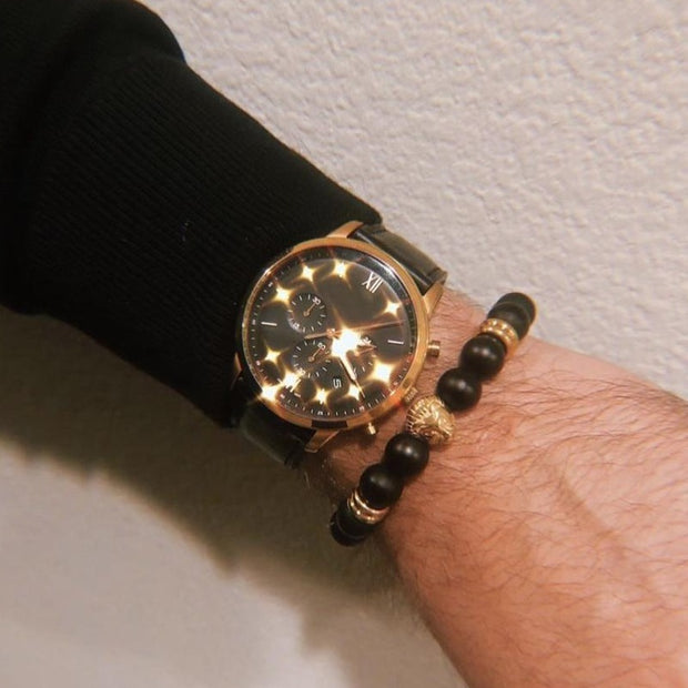 Master of Future Black Onyx Men's Bracelet