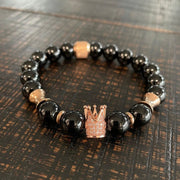 Black Onyx Courage Men's Bracelet