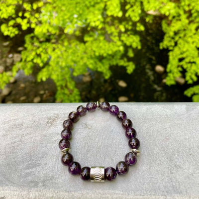 Amethyst Purifying Men's Bracelet