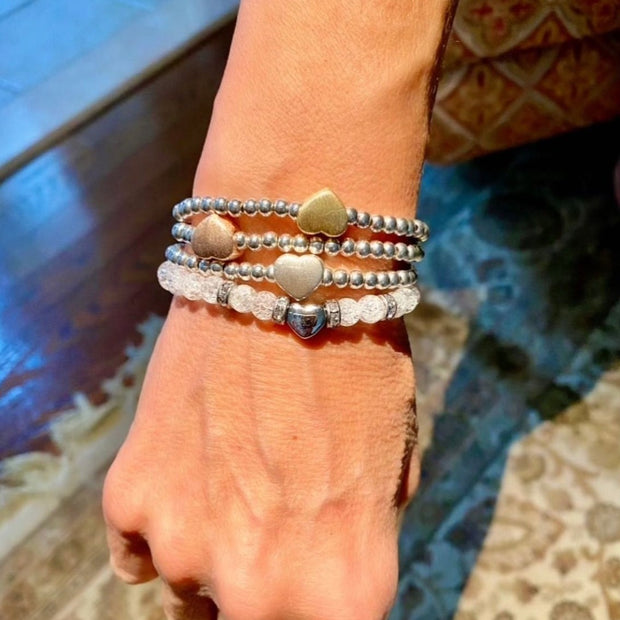 Clear Quartz White Light Bracelet