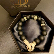 Black Onyx Grounding Bracelet