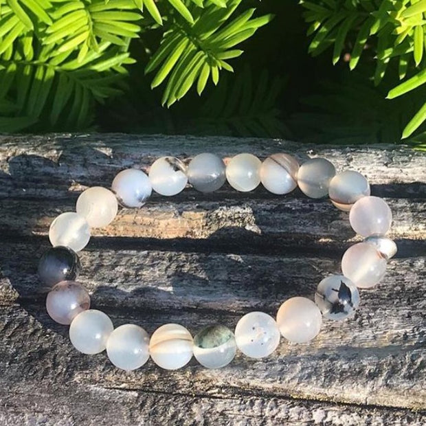 Ocean's Agate Communication Bracelet